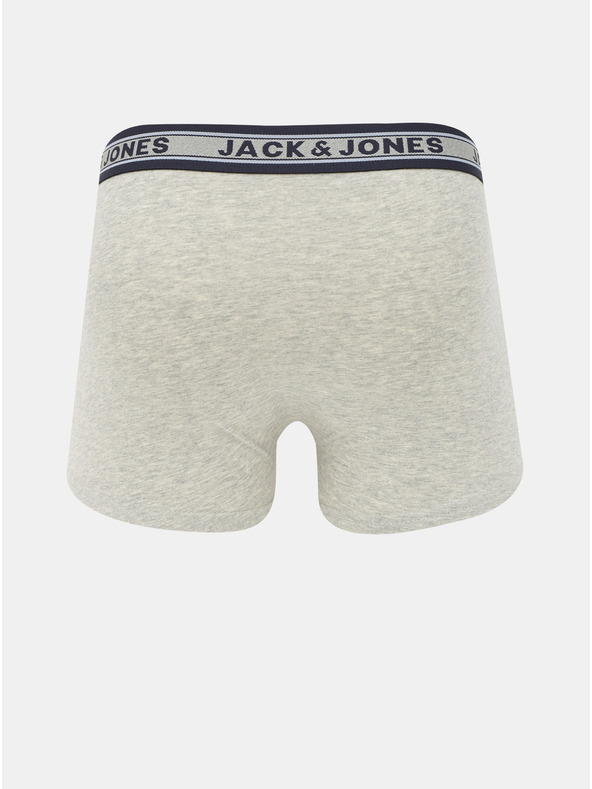 Jack & Jones Sada pěti boxerek v zelené a šedé barvě Jack & Jones Oliver