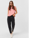 Vero Moda Růžové tričko s nápisem VERO MODA Hollie
