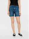 Pieces Modré džínové kraťasy Pieces Lisa