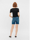 Pieces Modré džínové kraťasy Pieces Lisa