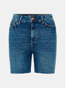 Pieces Modré džínové kraťasy Pieces Lisa