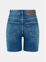 Pieces Modré džínové kraťasy Pieces Lisa