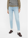 Pieces Světle modré mom džíny Pieces Leah