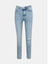 AWARE by VERO MODA Světle modré straight fit džíny AWARE by VERO MODA Nadine