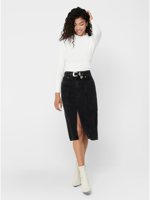 ONLY Krémové basic tričko ONLY Emma