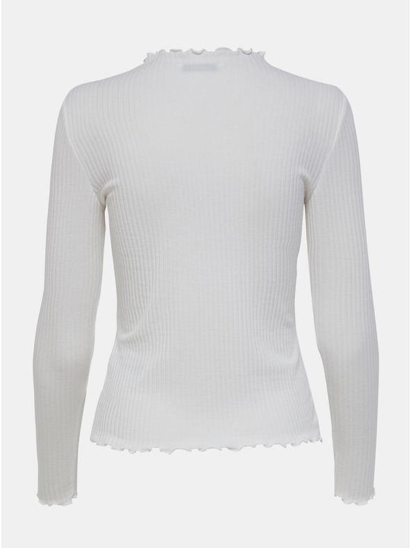 ONLY Krémové basic tričko ONLY Emma