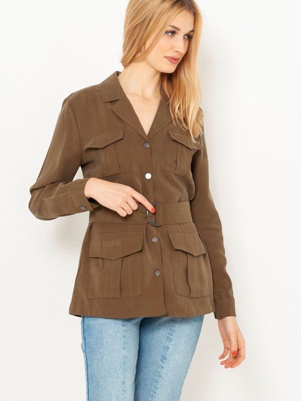 CAMAIEU Hnědá dámská lehká bunda CAMAIEU