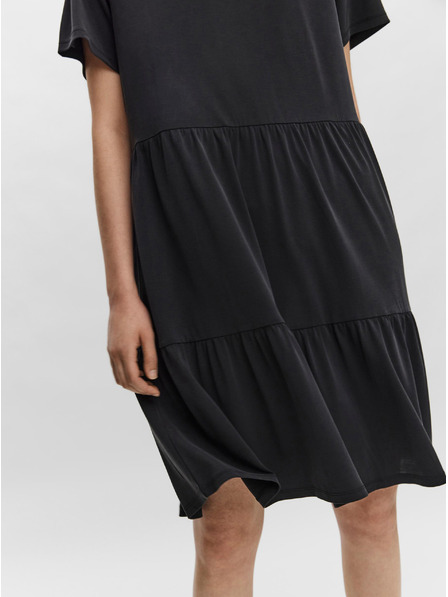 Vero Moda Černé šaty VERO MODA Filli