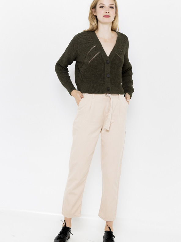 CAMAIEU Zelený kardigan CAMAIEU