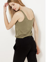 CAMAIEU Khaki tílko CAMAIEU