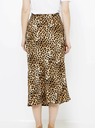 CAMAIEU Hnědá vzorovaná sukně CAMAIEU