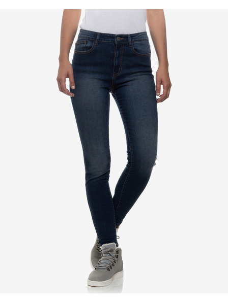 Sam 73 Modré dámské slim fit džíny Sam 73