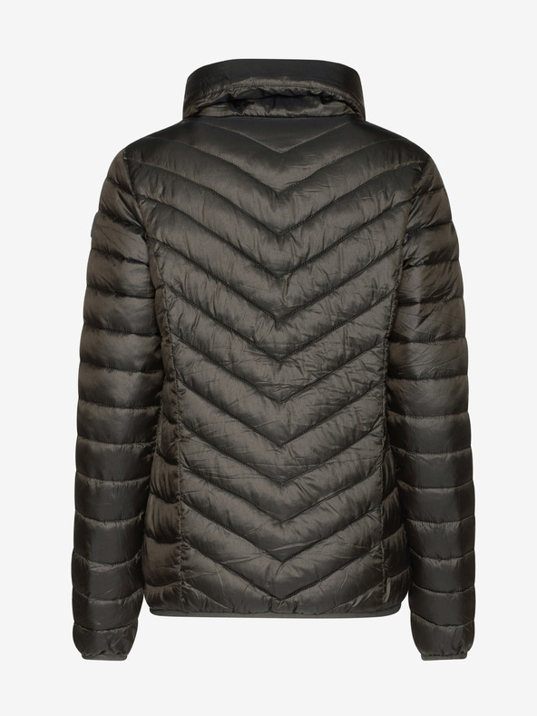 Sam 73 Tmavě zelená dámská prošívaná zimní bunda SAM 73