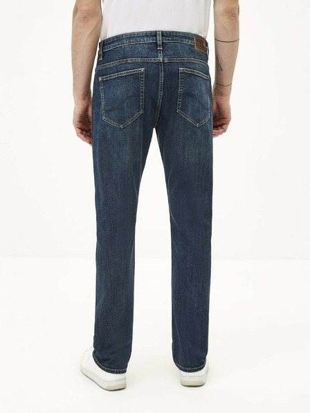 Celio Tmavě modré pánské straight fit džíny Celio