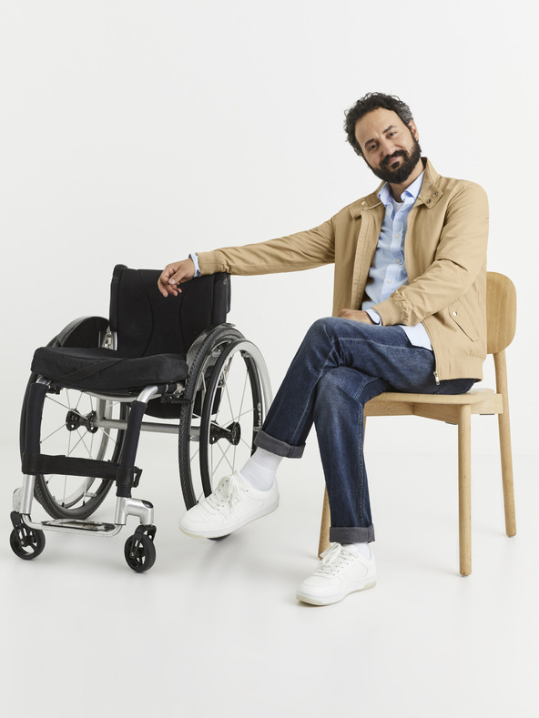 Celio Béžová lehká bunda Celio Vucotton