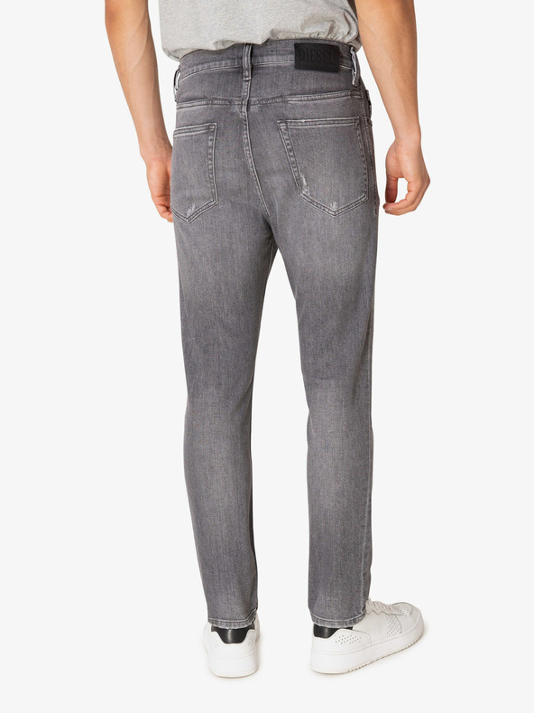 Diesel Šedé pánské slim fit džíny Diesel D-Eetar