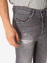 Diesel Šedé pánské slim fit džíny Diesel D-Eetar