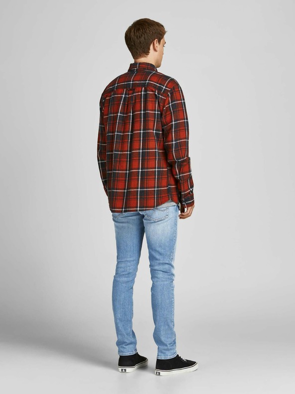 Jack & Jones Světle modré skinny fit džíny Jack & Jones Glenn