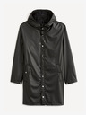 Celio Černá pánská parka s kapucí Celio