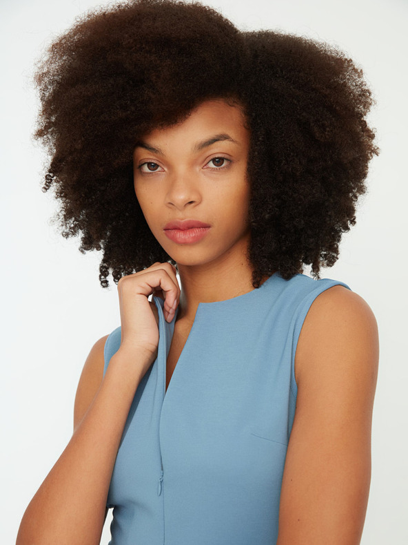 Trendyol Světle modré šaty Trendyol