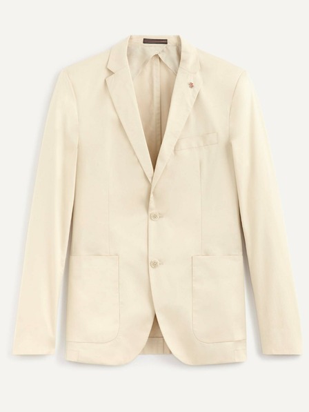 Celio Krémové pánské sako Celio Rupoe