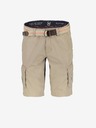 LERROS Béžové pánské kraťasy s páskem LERROS