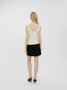 Vero Moda Krémové žebrované basic tílko VERO MODA Glory
