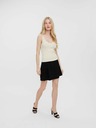 Vero Moda Krémové žebrované basic tílko VERO MODA Glory