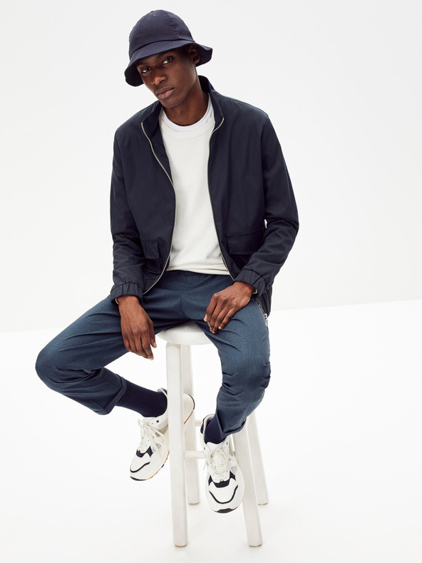 Celio Tmavě modrá pánská bunda Celio Rusmock