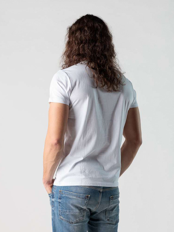 Devergo Bílé pánské tričko Devergo