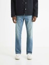 Celio Světle modré pánské straight fit džíny Celio C5