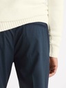 Celio Tmavě modré pánské kalhoty Celio 24H Avocal