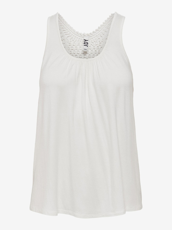 Jacqueline de Yong Bílé tílko s krajkou JDY Eddie