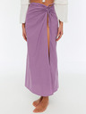 Trendyol Fialová plážová sukně Trendyol