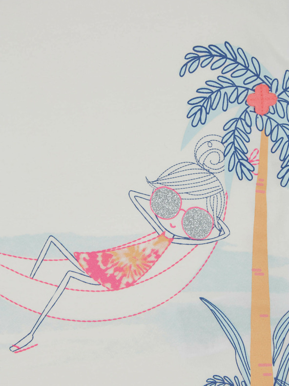 GAP Baby tílko s potiskem GAP