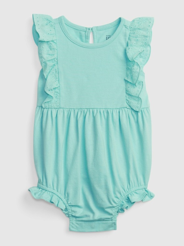 GAP Baby bavlněné body s volánky GAP