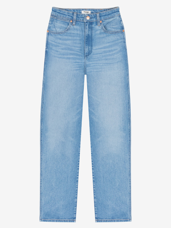 Wrangler Světle modré dámské straight fit džíny Wrangler