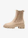 ONLY Béžové dámské vysoké chelsea boty ONLY Betty