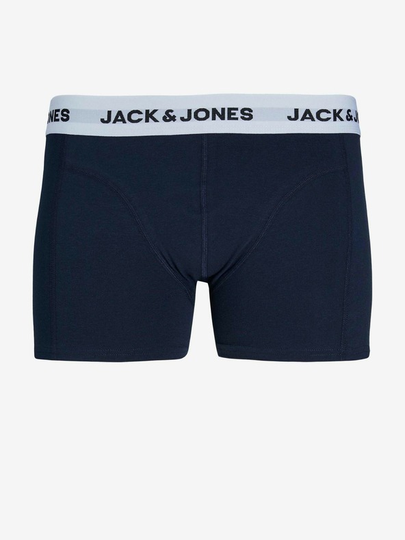 Jack & Jones Sada pěti boxerek v khaki, modré, šedé a černé barvě Jack & Jones