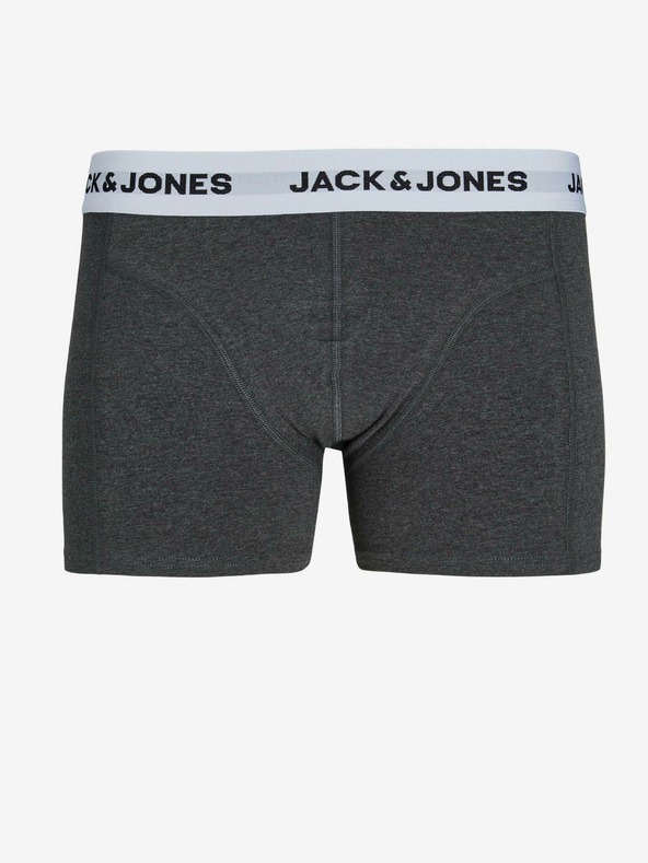 Jack & Jones Sada pěti boxerek v khaki, modré, šedé a černé barvě Jack & Jones