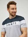 Sam 73 Šedé pánské tričko SAM 73 Kavix