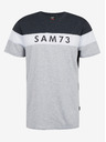 Sam 73 Šedé pánské tričko SAM 73 Kavix