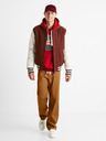 Celio Červená pánská mikina Celio Chicago