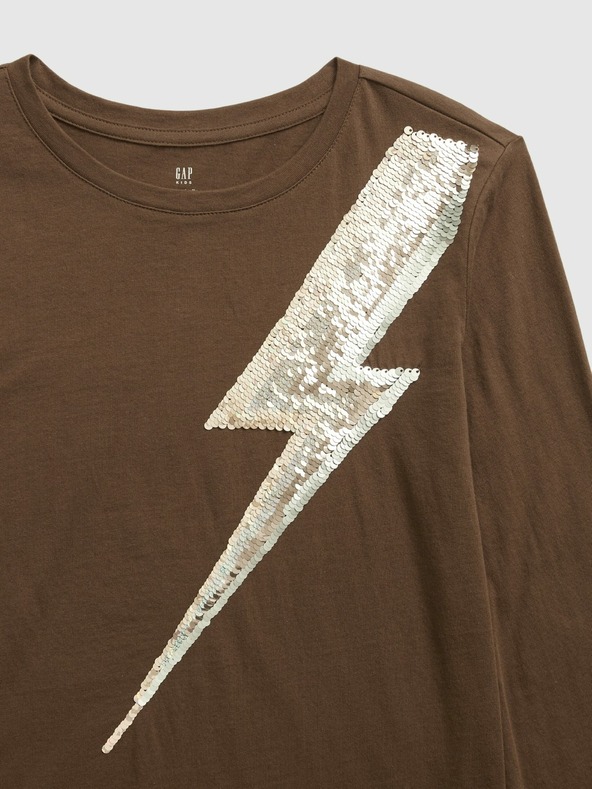 GAP Dětské tričko organic blesk GAP