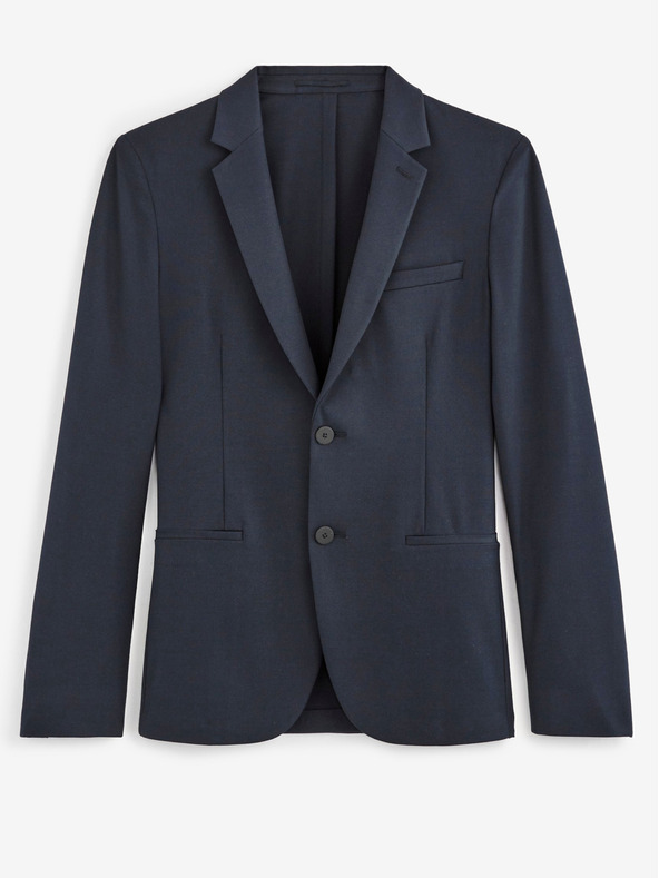 Celio Tmavě modré pánské slim fit sako Celio Cuseverin