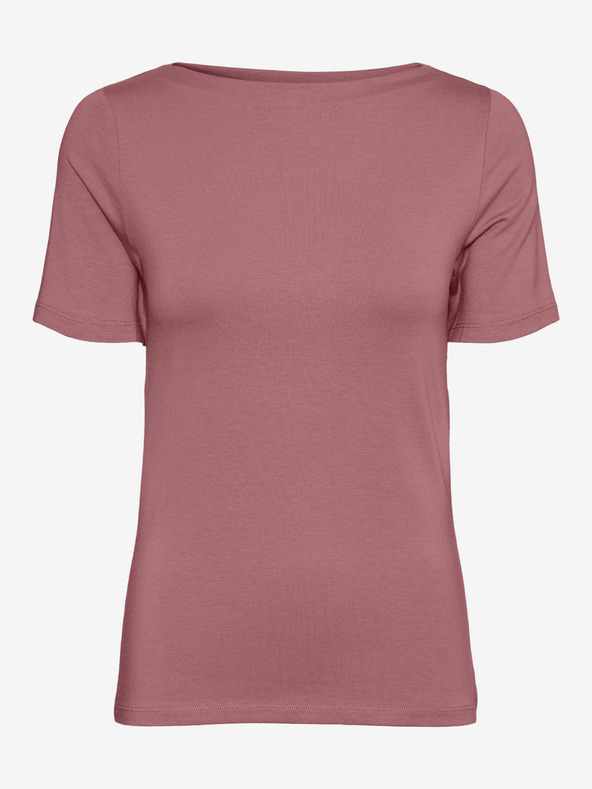 Vero Moda Starorůžové dámské basic tričko VERO MODA Panda