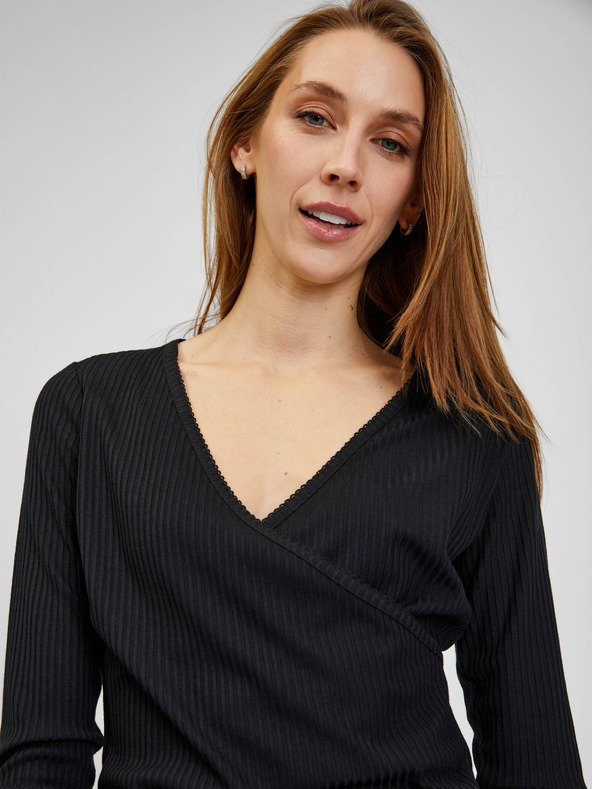 Orsay Černé dámské tričko ORSAY