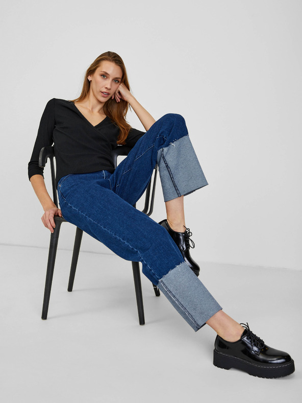 Orsay Černé dámské tričko ORSAY