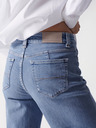 Salsa Jeans Modré dámské široké džíny Salsa Jeans