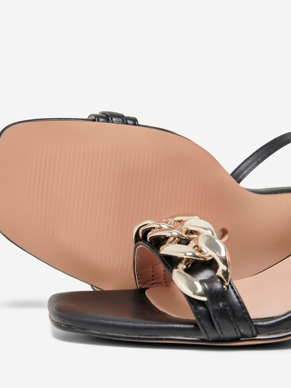 ONLY Černé dámské sandály na podpatku ONLY Alyx